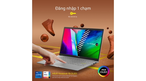 Laptop Asus VivoBook A515EA-BQ1530W i3-1115G4 tổng quan