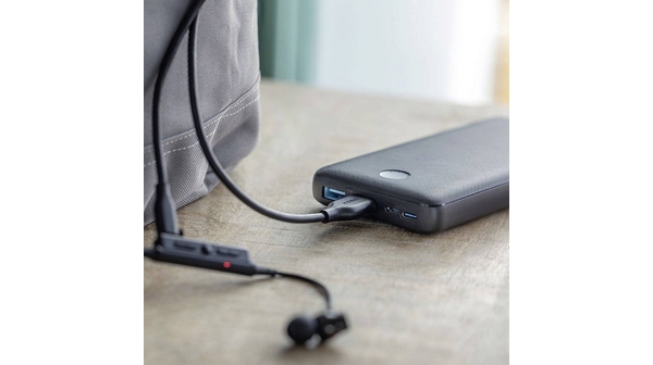 Pin dự phòng Anker Powercore essential 20.000mAh A1268 Đen Chế độ sạc nhỏ giọt