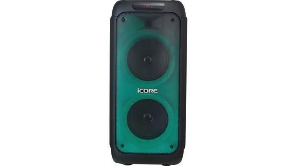 Bộ loa karaoke iCore i8 mặt chính diện