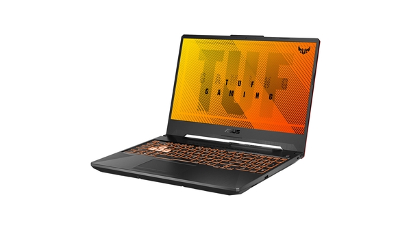 Laptop Asus TUF Gaming FX506LH i5-10300H (HN188W) mặt nghiêng phải