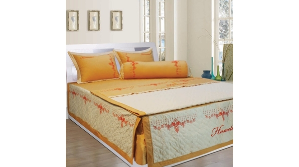 Bộ chăn drap gối Hometex bọc màu thêu cao cấp 1.8X2M) sở hữu nhiều màu sắc khác nhau