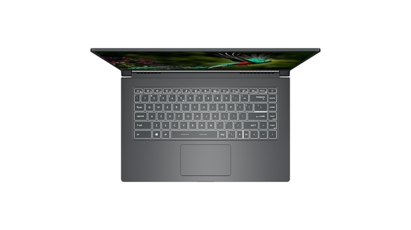Laptop MSI Modern 15 A5M R55500U/8GB/512GB/Win11 (238VN) mặt bàn phím