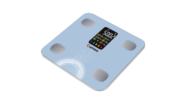 Cân sức khỏe Rapido RSB04-S mặt nghiêng