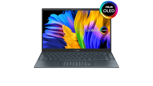 Laptop Asus ZenBook UX325EA i5-1135G7 (KG656W) mặt chính diện