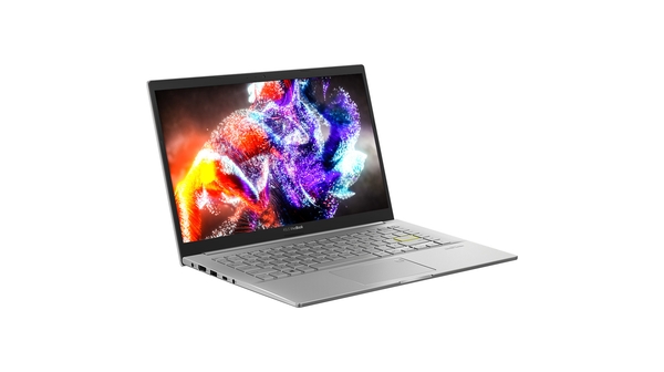 Laptop Asus Vivobook A415EA i3-1125G4 (EB1750W) mặt nghiêng phải