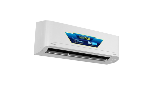 Máy lạnh Toshiba Inverter 1 HP RAS-H10C4KCVG-V mặt nghiêng phải