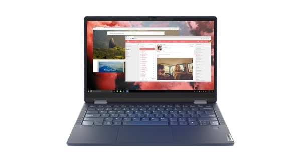 Laptop Lenovo IdeaPad Yoga 6 13ALC6 R7-5700U 82ND00BDVN mặt chính diện