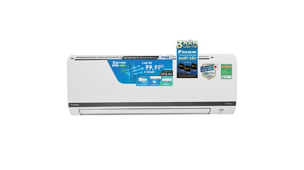 Máy lạnh Daikin Inverter 2.5 HP FTKB60WAVMV mặt chính diện