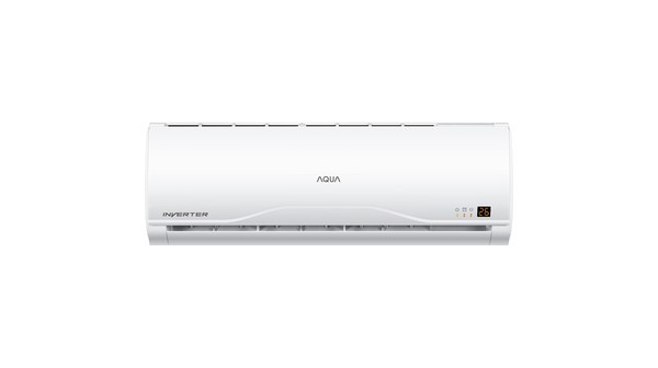 Máy lạnh Aqua Inverter 1 HP AQA-KCRV10TR mặt chính diện