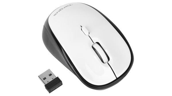 Chuột không dây Targus AMW620 Wireless BlueTrace Trắng kèm đầu usb