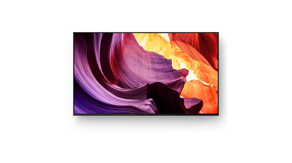 Google Tivi Sony 4K 75 inch KD-75X80K VN3 mặt chính diện không chân đế