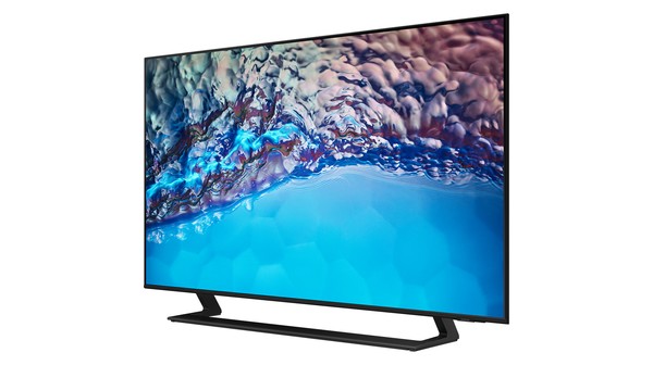 Smart Tivi Crystal Samsung UHD 4K 50 inch UA50BU8500KXXV mặt nghiêng phải