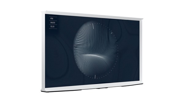 Smart Tivi QLED Samsung 4K 65 inch QA65LS01BAKXXV mặt nghiêng trái