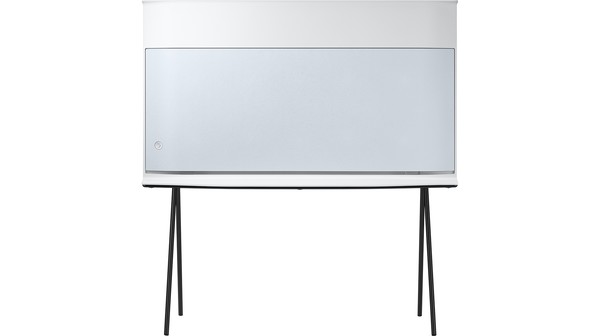 Smart Tivi QLED Samsung 4K 55 inch QA55LS01BAKXXV mặt sau có chân đế