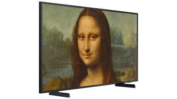 Smart Tivi QLED Samsung 4K 43 inch QA43LS03BAKXXV mặt nghiêng trái