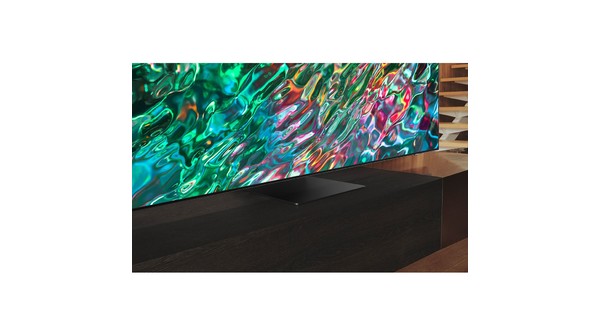 Smart Tivi Neo QLED Samsung 4K 55 inch QA55QN90BAKXXV chân đế