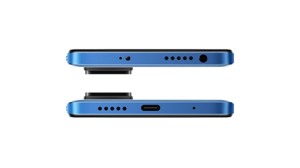 Điện thoại Xiaomi Redmi NOTE 11S 8GB/128GB Xanh Dương mặt cạnh trên dưới