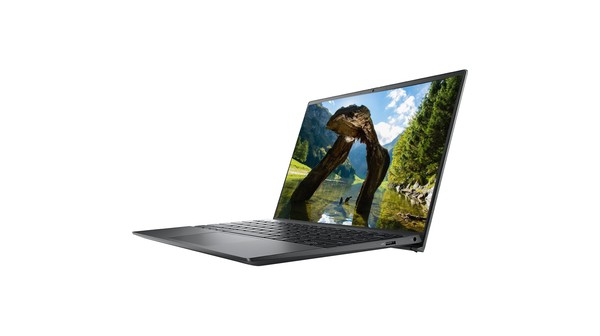 Laptop DELL V5310 YV5WY3 5310 I5-11300H/8GD4/512SSD mặt trước nghiêng trái