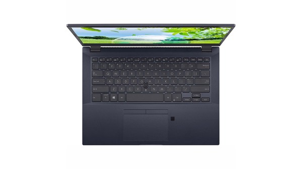 Laptop Asus ExpertBook I310110/8BG/256W/Win10 P2451FA-BV3168T mặt trước trên xuống