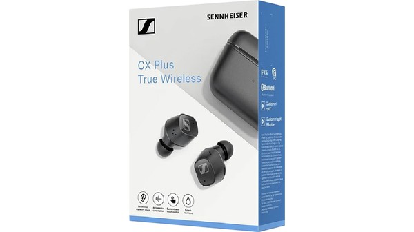 Tai nghe Bluetooth Sennheiser Cx Plus True Wls Đen hộp sản phẩm
