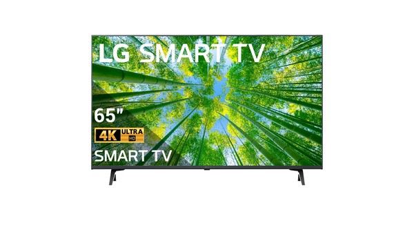 Smart Tivi LED LG 4K 65 inch 65UQ8000PSC mặt chính diện