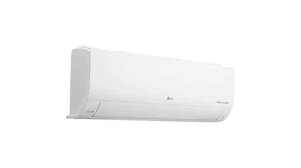 Máy lạnh LG Inverter 1HP B10END1 mặt nghiêng trái
