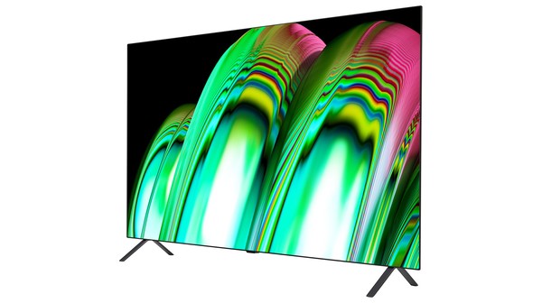 Smart Tivi OLED LG 4K 48 inch OLED48A2PSA mặt nghiêng