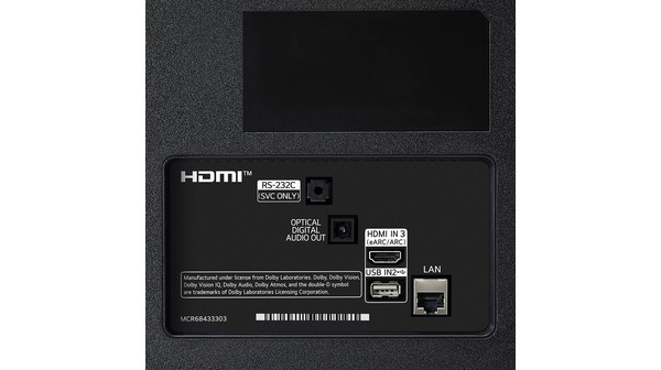 Smart Tivi OLED LG 4K 48 inch OLED48A2PSA cổng kết nối