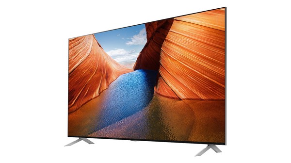 Smart Tivi QNED LG 8K 86 Inch 86QNED99SQB mặt nghiêng