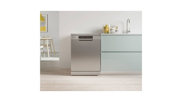 Máy rửa chén Candy CDPN 4D620PX/E Xám tổng quan