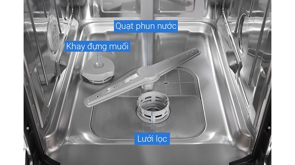 Máy rửa chén Galanz W45A3A401S-0E1(SS) Bạc động cơ