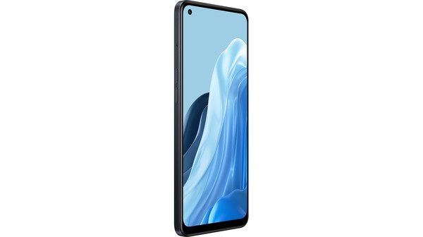 Điện thoại OPPO Reno7 4G 8GB/128GB Đen mặt nghiêng trái