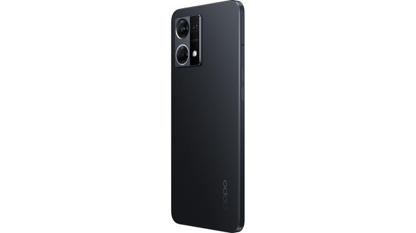 Điện thoại OPPO Reno7 4G 8GB/128GB Đen mặt lưng nghiêng