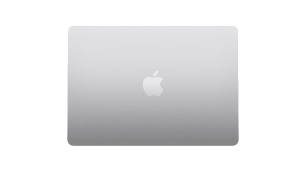 Laptop Macbook M2 2022 13,6 inch 8C MLXY3SA/A Bạc mặt lưng