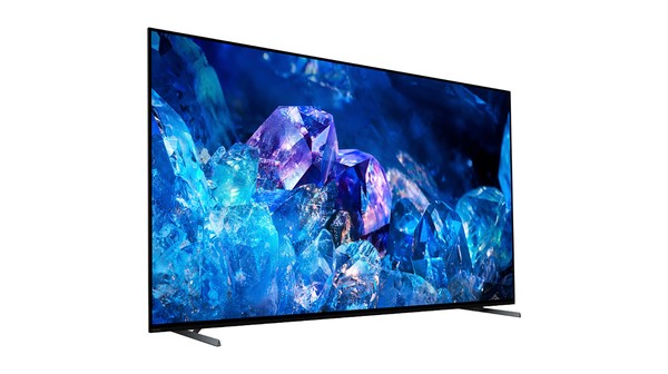 Google Tivi OLED Sony 4K 55 inch XR-55A80K nghiêng phải