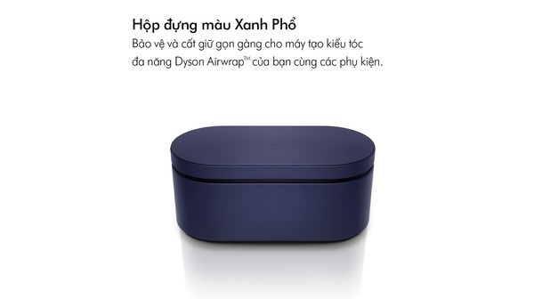 Máy tạo kiểu tóc Dyson Airwrap Complete Long HS05 Đồng xám hộp đựng sản phẩm