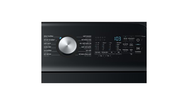 Máy giặt Samsung 23 kg Inverter WA23A8377GV điều khiển