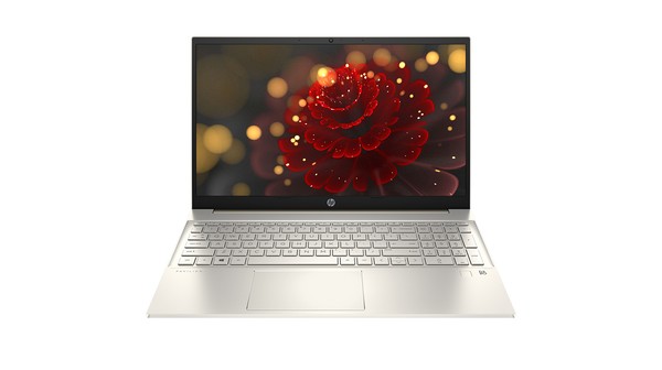 Laptop HP Pavilion 15-eg1037tu i5-1155G7 (5Z9V0PA) mặt chính diện