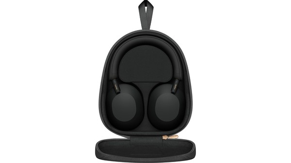 Tai nghe không dây Sony WH-1000XM5 Đen trong túi đựng