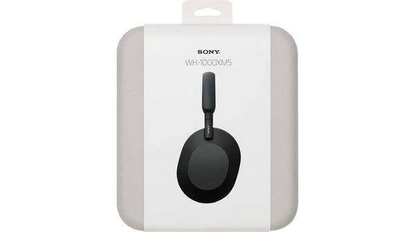 Tai nghe không dây Sony WH-1000XM5 Đen hộp sản phẩm