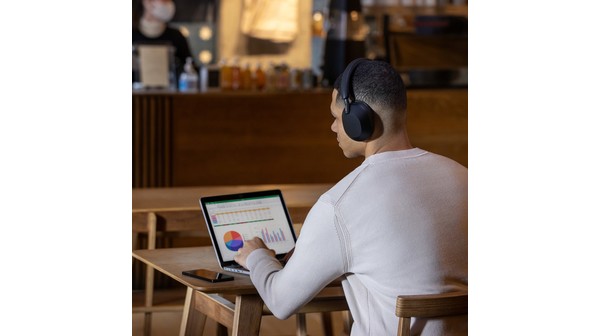 Tai nghe không dây Sony WH-1000XM5 Đen tổng quan