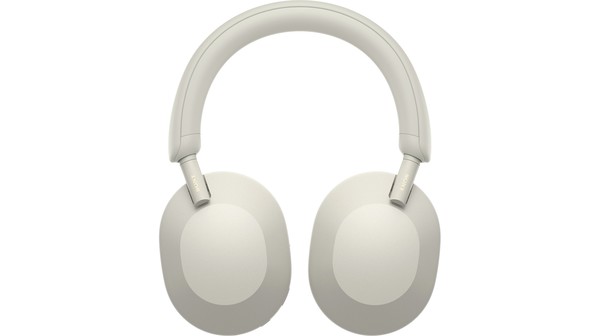 Tai nghe không dây Sony WH-1000XM5 Bạc mặt ngoài