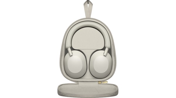 Tai nghe không dây Sony WH-1000XM5 Bạc túi đựng