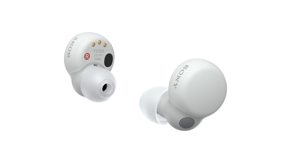 Tai nghe True Wireless Sony Linkbuds S WF-LS900N Trắng mặt nghiêng