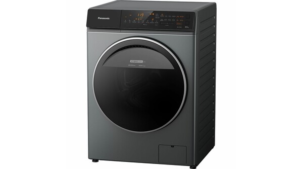 Máy giặt Panasonic Inverter 10 kg NA-V10FC1LVT mặt chính diện nghiêng phải
