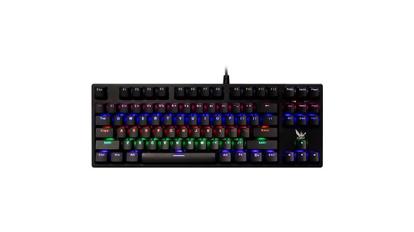 Bàn phím gaming có dây Zadez GT-021K đèn