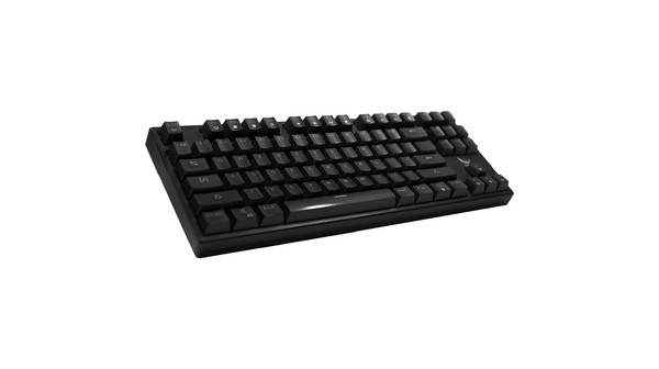 Bàn phím cơ Gaming không dây Zadez GT-015DK mặt nghiêng trái