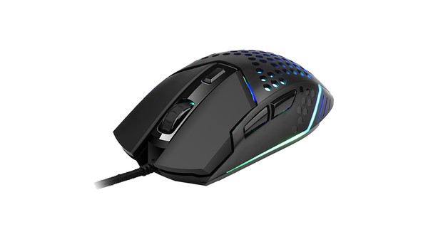 Chuột gaming có dây Zadez G-151M Đen mặt nghiêng phải