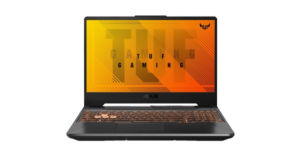 Laptop Asus TUF Gaming F15 FX506LHB i5-10300H HN188W mặt chính diện