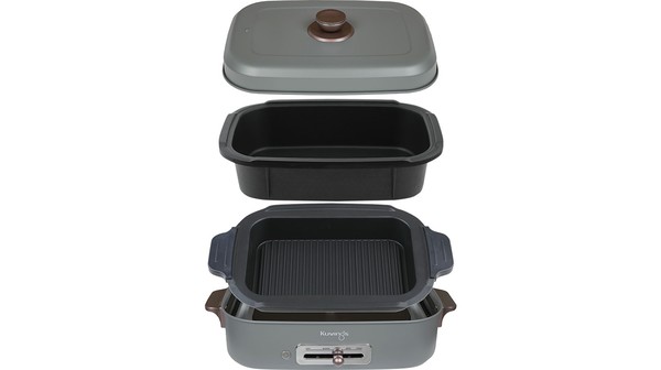 Nồi lẩu điện 4.0 lít Kuvings KMG-200B các bộ phận nồi